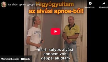 Szabó Balázs elmondja, hogyan gyógyult ki apnoe-ből a Buteyko.hu módszerrel.
